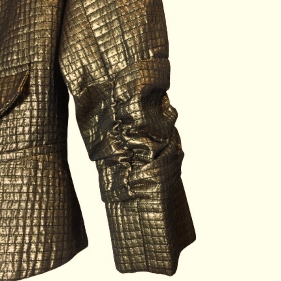 Anthracite Size 4 Gold Jacket - Picture 4 of 7